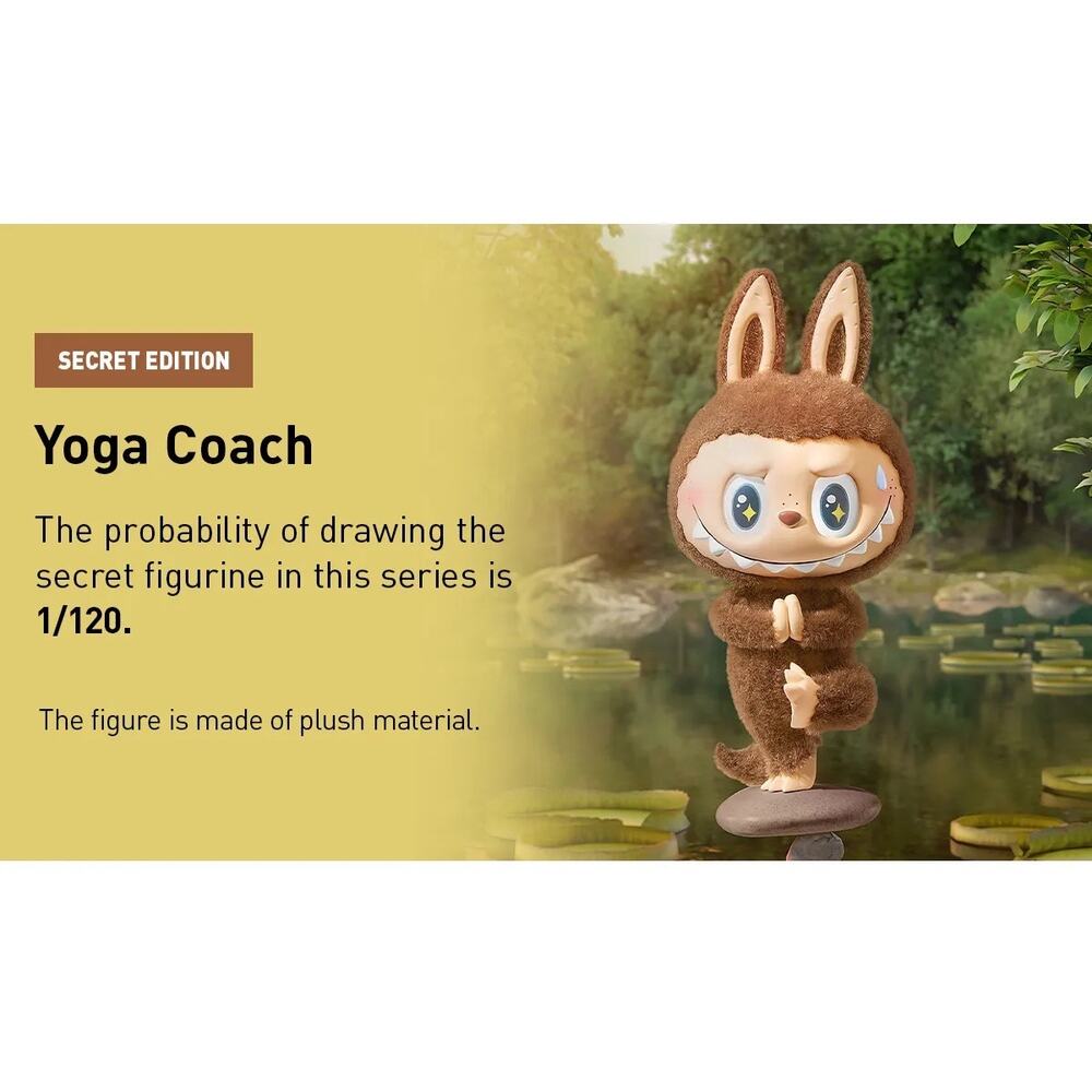 Pop Mart Labubu Lazy Yoga Blind Box Bundle of 3 Sealed - Picture 10 of 14